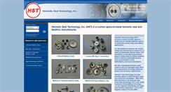 Desktop Screenshot of glass-to-metal.com